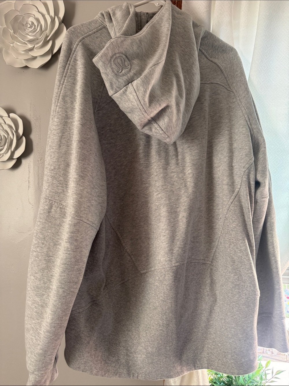 lululemon athletica Light Gray Half-Zip Hoodie - Picture 2 of 7